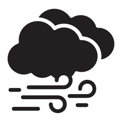 windy glyph icon