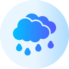 rain gradient icon
