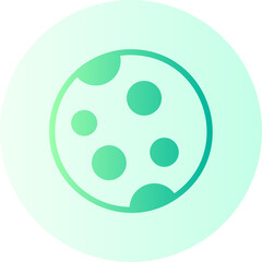 full moon gradient icon