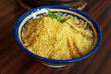 Moroccan Couscous Bowl, Traditional Cuscus, Moroccan Bulgur, Healthy Arabic Food, Moroccan Couscous