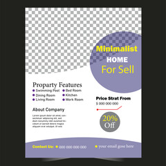 professional real estate flyer, brochure and web banner, Luxury Real Estate Flyer Template, Minimal Real Estate Flyer Design
Minimal Real Estate Flyer
