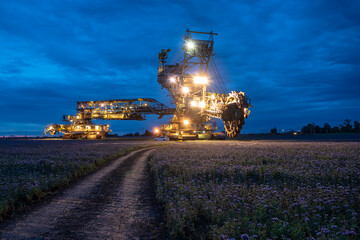 Dolores in the evening
Dolores is an excavator that is over 38 metres high and has completed...