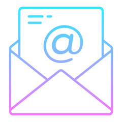 Mail Gradient Icon