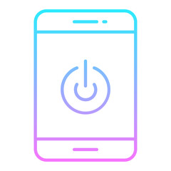Handphone Gradient Icon