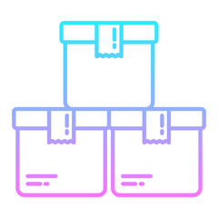 Box Gradient Icon