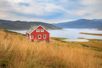 Norwegen Rotes Haus