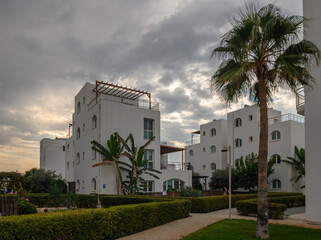 white houses on the Mediterranean coast in Northern Cyprus 9