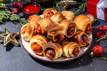 Christmas Pigs in blanket
