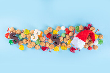 Sinterklaas, Saint Nicholas day background