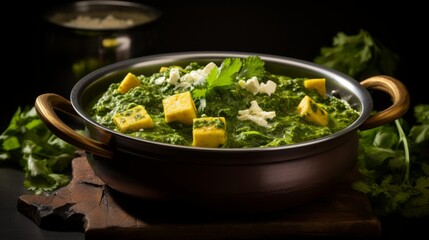 Palak Paneer - Spinach Paneer originated in India