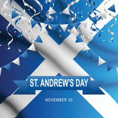 St. Andrews Day background.