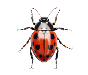 Ladybug, transparant background