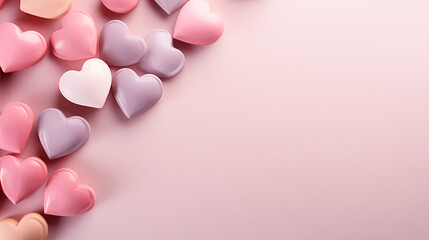 beautiful valentines day background. copy space