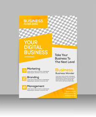 Business flyer concept for design