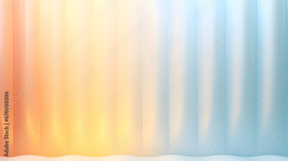 Poster abstract light background with colorful gradient blurry smooth wave. generative ai