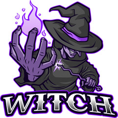 Witch Mascot