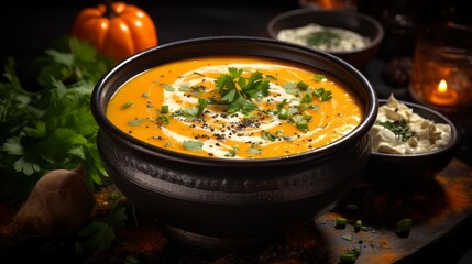 Hot Pumpkin Soup