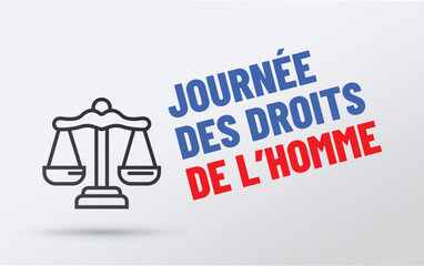 journée des droits de l'omme le 10 décembre
