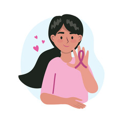 breast cancer awareness female