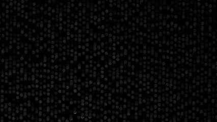 3D render of Abstract geometric grid pattern Futuristic round background