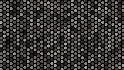 3D render of Abstract geometric grid pattern Futuristic round background
