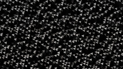 3D render of Abstract geometric grid pattern Triangles Futuristic background