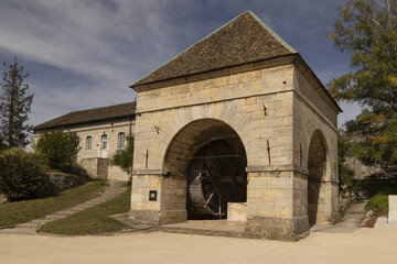 Fototapeta na wymiar Puits de la citadelle de Besançon