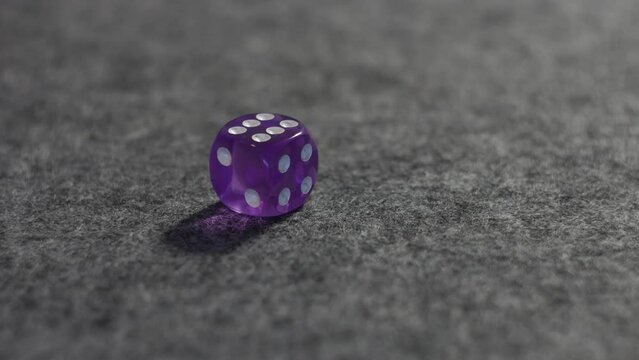 Roll of the dice - rolled 6