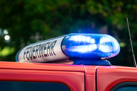 Blaulicht der Feuerwehr
