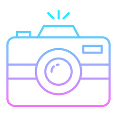 Camera Gradient Icon