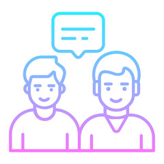 Forum Discussion Gradient Icon