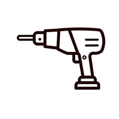 Drill - vector icon