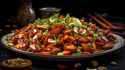 Traditional Chinese Kung Pao Chicken