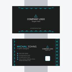 creative Vector name card and visiting card design.