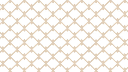 Beige seamless geometric pattern with shapes as a background
