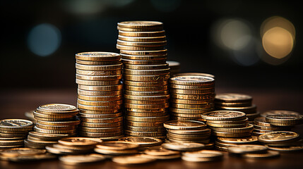 stack of coins
