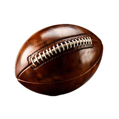 american football isolated on transparent or white background, png