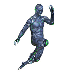 男性サイボーグ