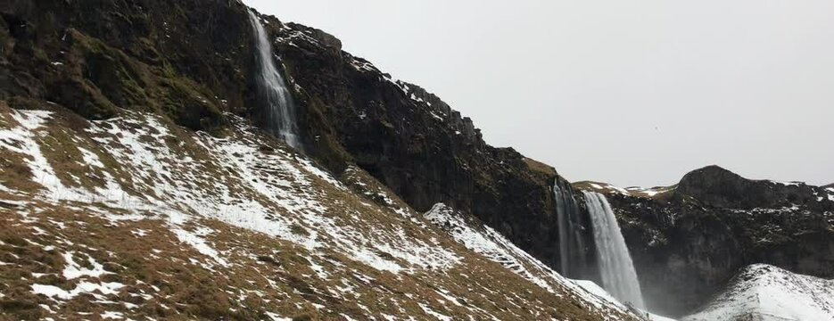 Iceland Seljalandsfoss Waterfalls