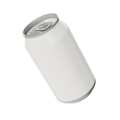 An image of a Aluminium Can isolated on a white background