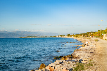 beach and sea