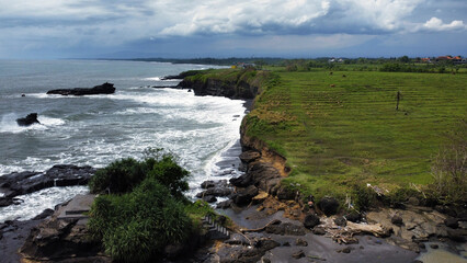 Fototapeta na wymiar Bali cliffs view 