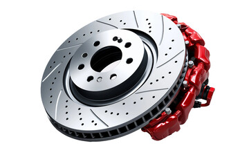 Caliper and Rotor Dance Isolated on transparent background - obrazy, fototapety, plakaty
