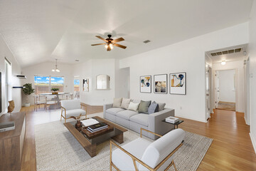 a home bedroom 