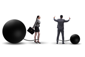 Concept of inequality between women and men