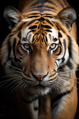 Fototapeta premium Close up of a Tiger's face