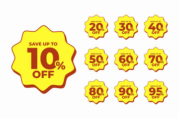 Discount Coupon Set and Gift Voucher. Sale Discount Voucher. Super Sale Labels and Tags Design. Perfect for promoting special deals in online stores and marketing campaigns