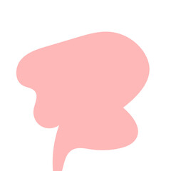 Red green abstract shapes 