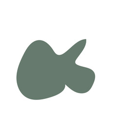 Red green abstract shapes 