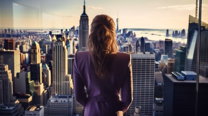 Businesswoman sets her sights on the skyscraper’s summit